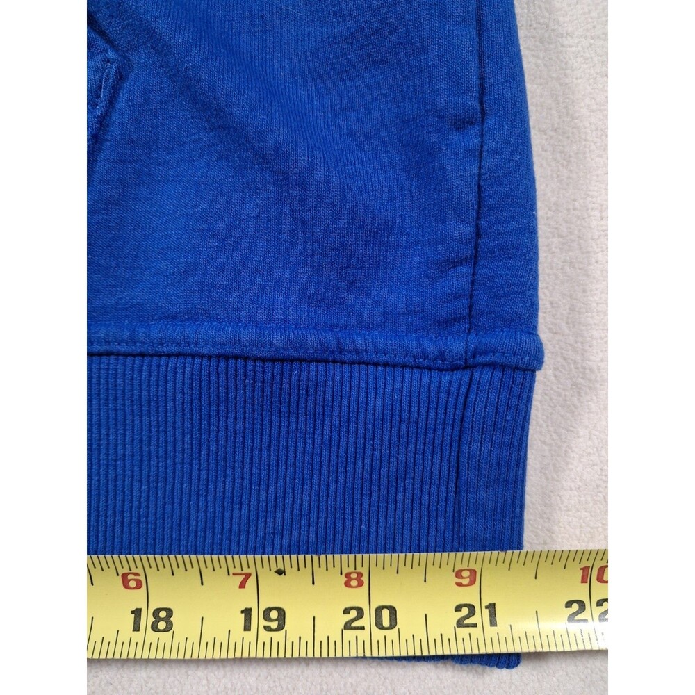 Champion Hoodie Blue Mens Large Full Zip Sweatshirt Logo Pocket - Picture 12 of 16